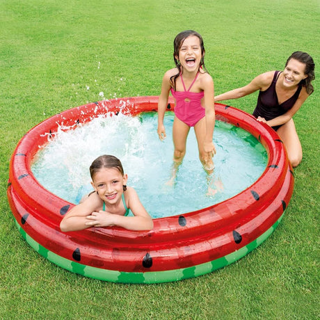 Intex Watermelon Inflatable Pool 168cm x 38cm | Ages 2+ - Al Kabayel Discount CentreIntex Watermelon Inflatable Pool 168cm x 38cm | Ages 2+Pools & waterplay toysINTEXAl Kabayel Discount Centre