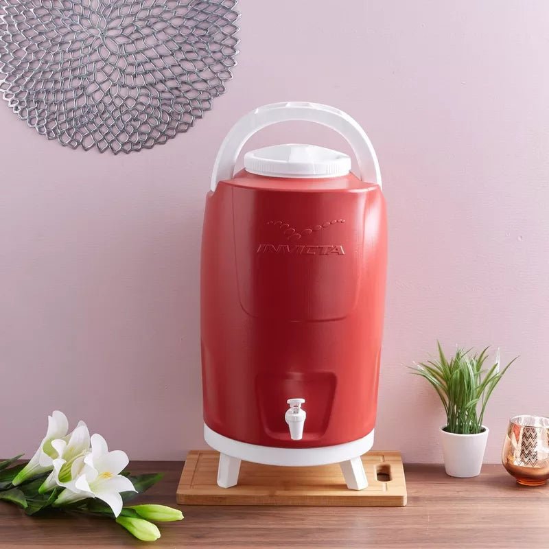 INVICTA Water Cooler Can 12 Liter with Tap, Red - Al Kabayel Discount CentreINVICTA Water Cooler Can 12 Liter with Tap, RedCoolersINVICTAAl Kabayel Discount Centre