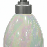 Iridescent Pearl Ceramic & Plastic Liquid Soap Dispenser – 400ml - Al Kabayel Discount CentreIridescent Pearl Ceramic & Plastic Liquid Soap Dispenser – 400mlHolders & DispensersAKDCAl Kabayel Discount Centre