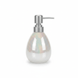 Iridescent Pearl Ceramic & Plastic Liquid Soap Dispenser – 400ml - Al Kabayel Discount CentreIridescent Pearl Ceramic & Plastic Liquid Soap Dispenser – 400mlHolders & DispensersAKDCAl Kabayel Discount Centre