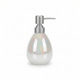 Iridescent Pearl Ceramic & Plastic Liquid Soap Dispenser – 400ml - Al Kabayel Discount CentreIridescent Pearl Ceramic & Plastic Liquid Soap Dispenser – 400mlHolders & DispensersAKDCAl Kabayel Discount Centre