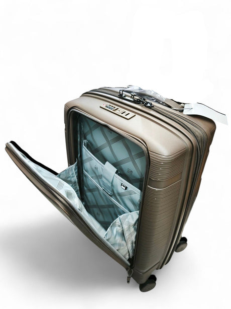 IT Trolley Bag 21" â€“ Dark Grey | Compact & Tough Cabin Luggage - Al Kabayel Discount CentreIT Trolley Bag 21" â€“ Dark Grey | Compact & Tough Cabin LuggageCabin LuggageITAl Kabayel Discount Centre