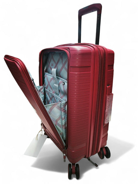 IT Trolley Bag 21" â€“ Red | Compact & Durable Cabin Luggage - Al Kabayel Discount CentreIT Trolley Bag 21" â€“ Red | Compact & Durable Cabin LuggageCabin LuggageITAl Kabayel Discount Centre