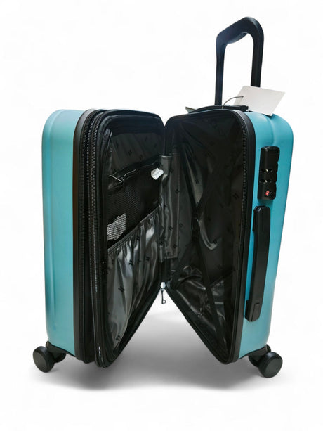 IT Trolley Bag 21" â€“ Teal | Compact & Durable Cabin Luggage - Al Kabayel Discount CentreIT Trolley Bag 21" â€“ Teal | Compact & Durable Cabin LuggageCabin LuggageITAl Kabayel Discount Centre