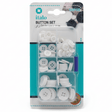 Italo Button Set – 100 Pcs Assorted White Buttons (1, 1.2, 1.5, 1.8, 2 cm) - Al Kabayel Discount CentreItalo Button Set – 100 Pcs Assorted White Buttons (1, 1.2, 1.5, 1.8, 2 cm)ITALOCraft SuppliesAl Kabayel Discount Centre