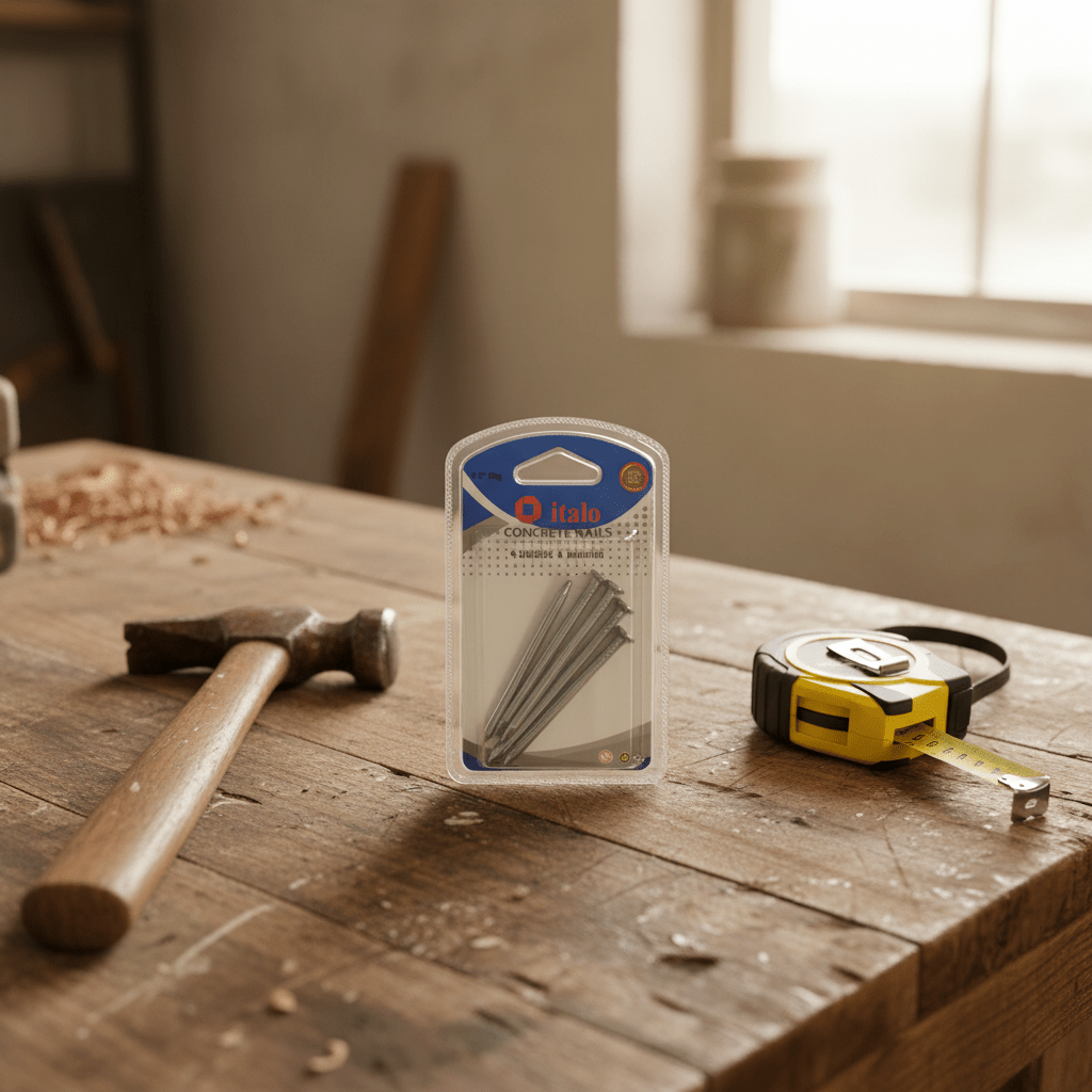 Italo Concrete Nails 2.5" | 60g Pack - Al Kabayel Discount CentreItalo Concrete Nails 2.5" | 60g PackHardwaresITALOAl Kabayel Discount Centre
