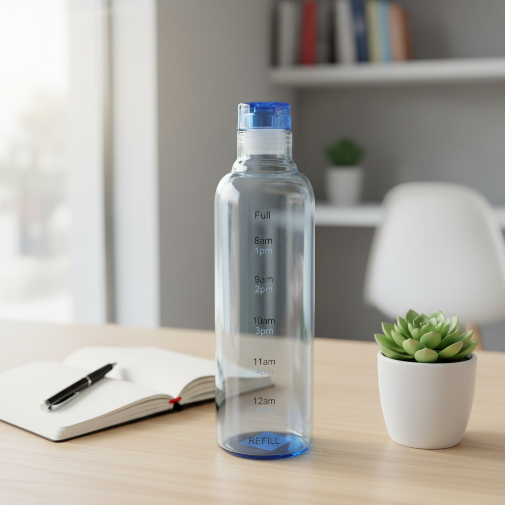 Italo Glass Water Bottle - 500ml