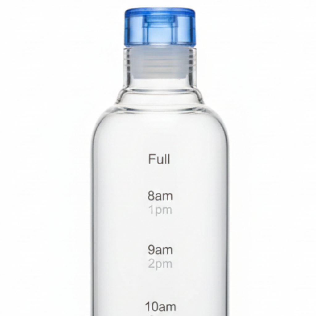 Italo Glass Water Bottle - 500ml