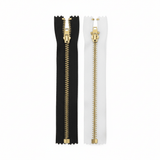 Italo Men's Trouser Zip – White & Black with Gold Teeth | 18cm | Pack of 2 - Al Kabayel Discount CentreItalo Men's Trouser Zip – White & Black with Gold Teeth | 18cm | Pack of 2ITALOCraft SuppliesAl Kabayel Discount Centre