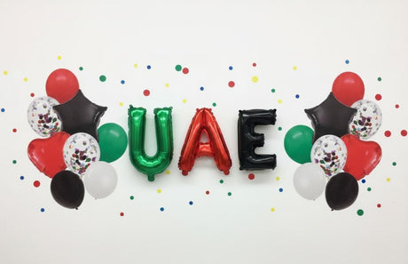 Italo UAE Foil Balloon Set – 19 - Piece Metallic National Day Balloons for Party Decoration - Al Kabayel Discount CentreItalo UAE Foil Balloon Set – 19 - Piece Metallic National Day Balloons for Party DecorationHome Décor AccentsITALOAl Kabayel Discount Centre