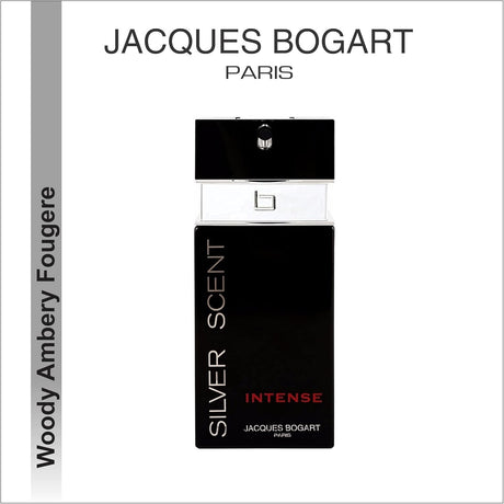 Jacques Bogart Silver Scent Intense Eau de Toilette for Men 100ml – Strong Spicy Amber Signature Fragrance - Al Kabayel Discount CentreJacques Bogart Silver Scent Intense Eau de Toilette for Men 100ml – Strong Spicy Amber Signature FragrancePerfumesJACQUESAl Kabayel Discount Centre