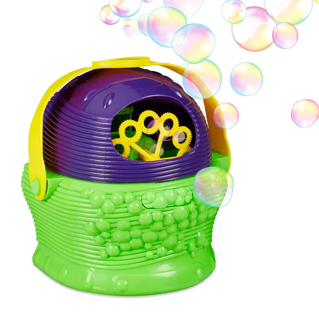 Jawda Battery Powered Bubble Machine with Refill Playset, Multicolor - 32838A - Al Kabayel Discount CentreJawda Battery Powered Bubble Machine with Refill Playset, Multicolor - 32838ABlaster & foam playJAWDAAl Kabayel Discount Centre