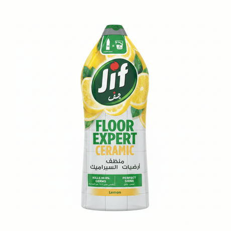 Jif Ceramic Lemon Floor Expert Liquid Cleaner - 1500ml - Al Kabayel Discount CentreJif Ceramic Lemon Floor Expert Liquid Cleaner - 1500mlHousehold CleaningJIFAl Kabayel Discount Centre
