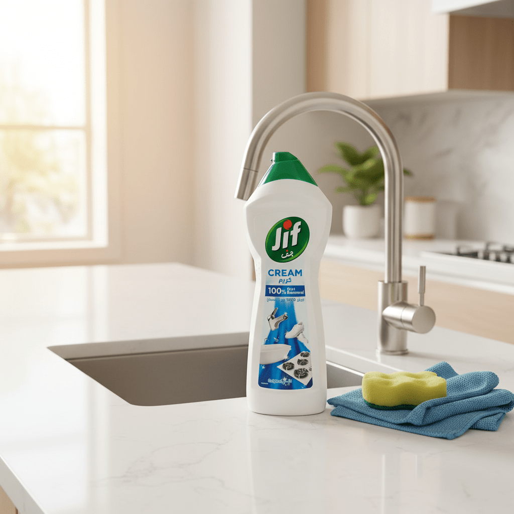 Jif Cream Cleaner Original Stain Remover With Micro Crystal Technology - 500ml - Al Kabayel Discount CentreJif Cream Cleaner Original Stain Remover With Micro Crystal Technology - 500mlHousehold CleaningJIFAl Kabayel Discount Centre