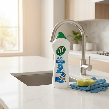 Jif Cream Cleaner Original Stain Remover With Micro Crystal Technology - 750ml - Al Kabayel Discount CentreJif Cream Cleaner Original Stain Remover With Micro Crystal Technology - 750mlHousehold CleaningJIFAl Kabayel Discount Centre