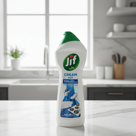 Jif Cream Cleaner Original Stain Remover With Micro Crystal Technology - 750ml - Al Kabayel Discount CentreJif Cream Cleaner Original Stain Remover With Micro Crystal Technology - 750mlHousehold CleaningJIFAl Kabayel Discount Centre
