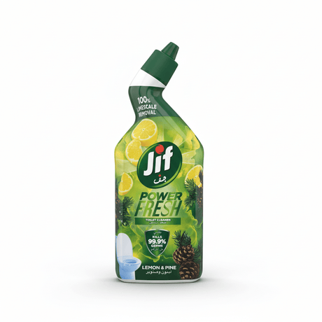 Jif Power Fresh Toilet Cleaner Lemon & Pine - 500ml - Al Kabayel Discount CentreJif Power Fresh Toilet Cleaner Lemon & Pine - 500mlHousehold CleaningJIFAl Kabayel Discount Centre