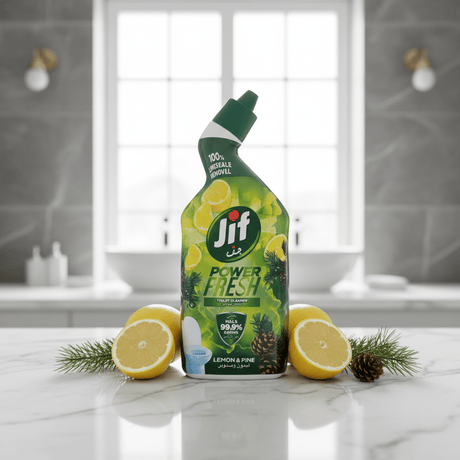 Jif Power Fresh Toilet Cleaner Lemon & Pine - 500ml - Al Kabayel Discount CentreJif Power Fresh Toilet Cleaner Lemon & Pine - 500mlHousehold CleaningJIFAl Kabayel Discount Centre