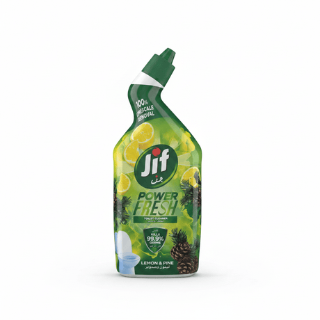 Jif Power Fresh Toilet Cleaner Lemon & Pine - 750ml - Al Kabayel Discount CentreJif Power Fresh Toilet Cleaner Lemon & Pine - 750mlHousehold CleaningJIFAl Kabayel Discount Centre