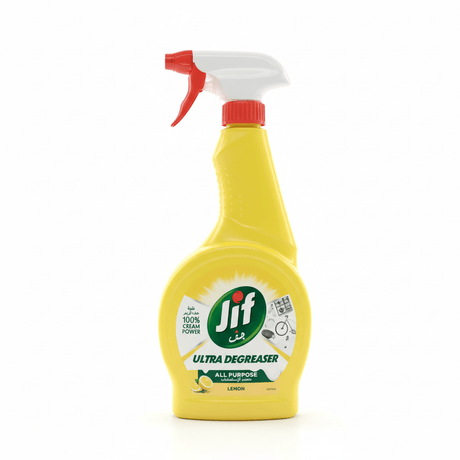Jif Ultra Degreaser All Purpose Lemon Spray - 500ml - Al Kabayel Discount CentreJif Ultra Degreaser All Purpose Lemon Spray - 500mlHousehold CleaningJIFAl Kabayel Discount Centre