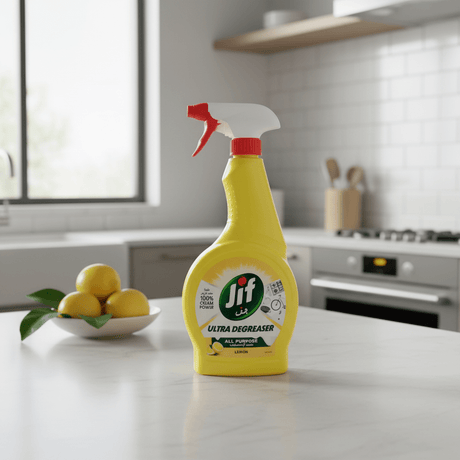 Jif Ultra Degreaser All Purpose Lemon Spray - 500ml - Al Kabayel Discount CentreJif Ultra Degreaser All Purpose Lemon Spray - 500mlHousehold CleaningJIFAl Kabayel Discount Centre
