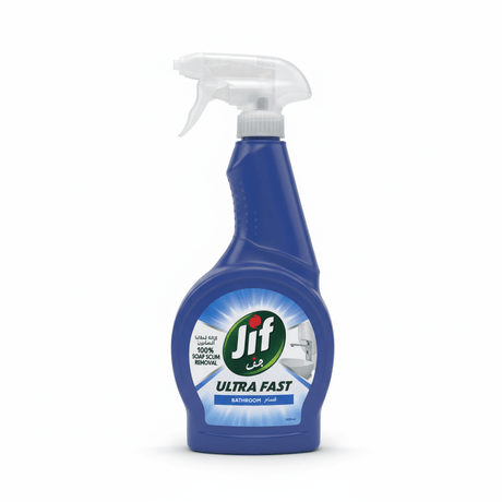 Jif Ultra Fast Bathroom Cleaner Spray – 500ml - Al Kabayel Discount CentreJif Ultra Fast Bathroom Cleaner Spray – 500mlHousehold CleaningJIFAl Kabayel Discount Centre