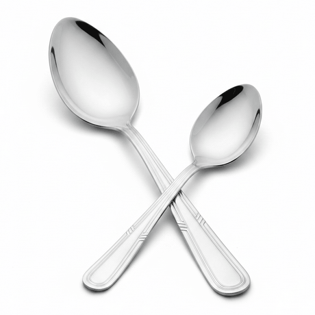 Jiham 12 Piece Stainless Steel Spoon Set with Classic Design Durable and Rust Resistant Cutlery 20x15 cm - Al Kabayel Discount CentreJiham 12 Piece Stainless Steel Spoon Set with Classic Design Durable and Rust Resistant Cutlery 20x15 cmSpoonsJIHAMAl Kabayel Discount Centre