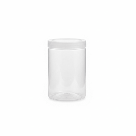 Jiham 3-Piece Clear Plastic Storage Jar Set - 750ml - 8.5 × 14 cm - Al Kabayel Discount CentreJiham 3-Piece Clear Plastic Storage Jar Set - 750ml - 8.5 × 14 cmJars & Food SaversJIHAMAl Kabayel Discount Centre