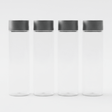 Jiham 4-Piece Clear Plastic Juice Bottles Set - 500ml - Grey Screw Cap - Al Kabayel Discount CentreJiham 4-Piece Clear Plastic Juice Bottles Set - 500ml - Grey Screw CapWater BottlesJIHAMAl Kabayel Discount Centre