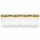 Jiham 4PCS Plastic Storage Jar 350ml – 7.5×10 cm - Al Kabayel Discount CentreJiham 4PCS Plastic Storage Jar 350ml – 7.5×10 cmJars & Food SaversJIHAMAl Kabayel Discount Centre