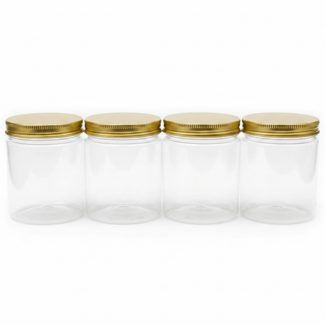 Jiham 4PCS Plastic Storage Jar 350ml – 7.5×10 cm - Al Kabayel Discount CentreJiham 4PCS Plastic Storage Jar 350ml – 7.5×10 cmJars & Food SaversJIHAMAl Kabayel Discount Centre
