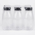 Jiham 6-Piece Clear Plastic Bottles with Black Caps – 200ml - Al Kabayel Discount CentreJiham 6-Piece Clear Plastic Bottles with Black Caps – 200mlWater BottlesJIHAMAl Kabayel Discount Centre