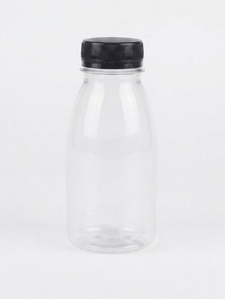 Jiham 6-Piece Clear Plastic Bottles with Black Caps – 200ml - Al Kabayel Discount CentreJiham 6-Piece Clear Plastic Bottles with Black Caps – 200mlWater BottlesJIHAMAl Kabayel Discount Centre