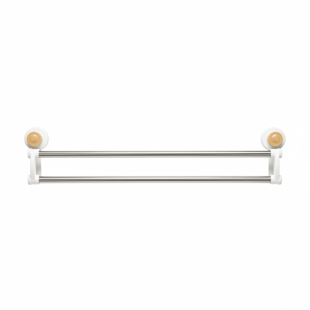 Jinghong Plastic & Steel Wall - Mounted Towel Hanger Strong Adhesive Holder - 50cm - Ivory - Al Kabayel Discount CentreJinghong Plastic & Steel Wall - Mounted Towel Hanger Strong Adhesive Holder - 50cm - IvoryKitchen & Bath FixturesJINGHONGAl Kabayel Discount Centre