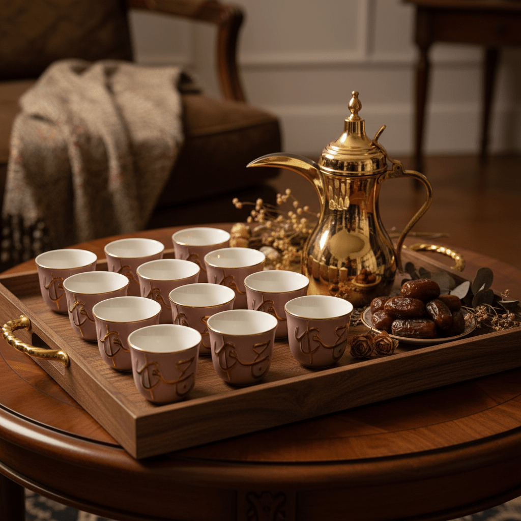 Jiwar Purple Ceramic Arabic Cawa Coffee Cups Set of 12 Gold Arabic Pattern Traditional Gahwa Finjan 80 ml - Al Kabayel Discount CentreJiwar Purple Ceramic Arabic Cawa Coffee Cups Set of 12 Gold Arabic Pattern Traditional Gahwa Finjan 80 mlTea CupsJIWARAl Kabayel Discount Centre