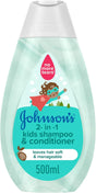 Johnson's Baby 2 - In - 1 Kids Shampoo & Conditioner 500ml – No More Tears, Hypoallergenic - Al Kabayel Discount CentreJohnson's Baby 2 - In - 1 Kids Shampoo & Conditioner 500ml – No More Tears, HypoallergenicBaby ProductsJOHNSON'SAl Kabayel Discount Centre