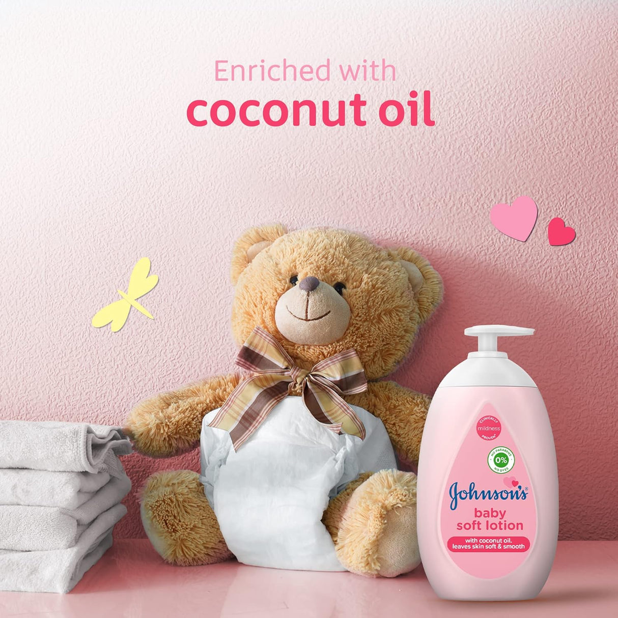 Johnson's Baby 24 - Hour Moisture Lotion – 500ml + 200ml Bundle - Al Kabayel Discount CentreJohnson's Baby 24 - Hour Moisture Lotion – 500ml + 200ml BundleBaby ProductsJOHNSON'SAl Kabayel Discount Centre