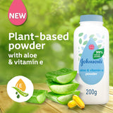 Johnson's Baby Aloe & Vitamin E Talc - Free Baby Powder 200g - Al Kabayel Discount CentreJohnson's Baby Aloe & Vitamin E Talc - Free Baby Powder 200gBaby ProductsJOHNSON'SAl Kabayel Discount Centre