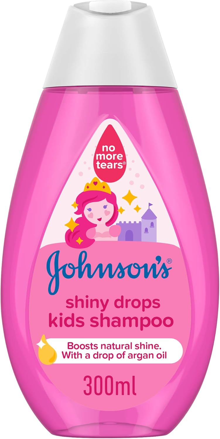 Johnson's Baby Shiny Drops Kids Shampoo 300ml – No More Tears Formula with Argan Oil - Al Kabayel Discount CentreJohnson's Baby Shiny Drops Kids Shampoo 300ml – No More Tears Formula with Argan OilBaby ProductsJOHNSON'SAl Kabayel Discount Centre