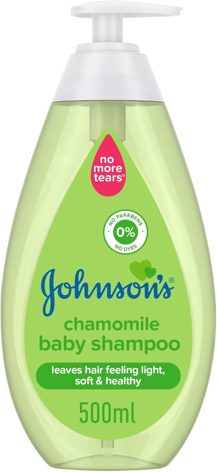 Johnson's Chamomile Baby Shampoo – No More Tears Formula | 500ml - Al Kabayel Discount CentreJohnson's Chamomile Baby Shampoo – No More Tears Formula | 500mlBaby ProductsJOHNSON'SAl Kabayel Discount Centre