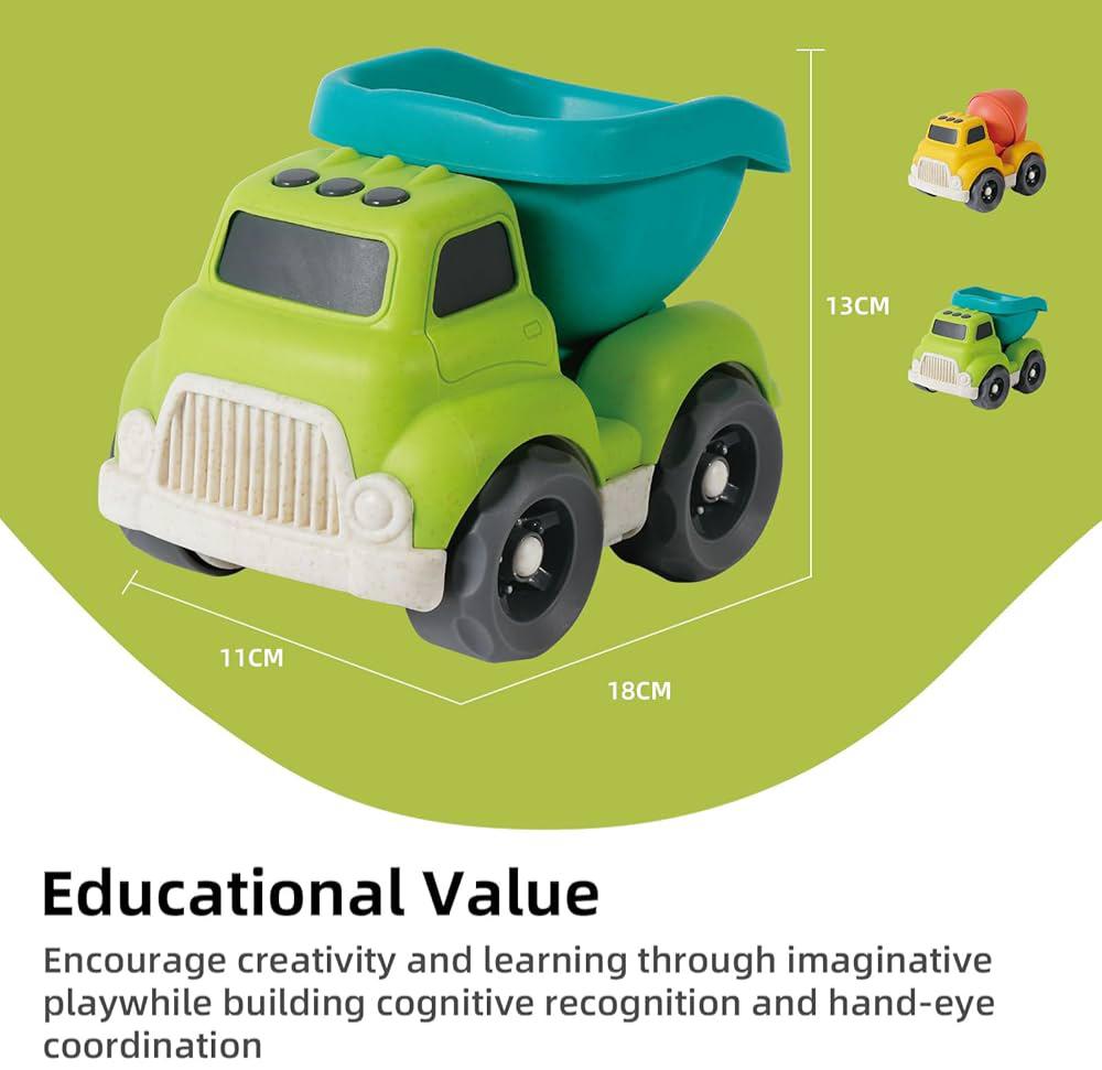 Joodi Bioplastic Dumping Truck Playset, 933 - 132M - Al Kabayel Discount CentreJoodi Bioplastic Dumping Truck Playset, 933 - 132MBaby & toddler toysJOODIAl Kabayel Discount Centre