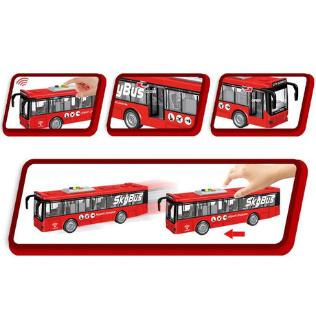 Joodi Friction Powered City Bus with Music, 1:16 Mode Scale, Red - Al Kabayel Discount CentreJoodi Friction Powered City Bus with Music, 1:16 Mode Scale, RedToys for boysJOODIAl Kabayel Discount Centre
