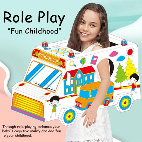 Joodi Graffiti Transport Cardboard Cosplay DIY Set, Role Playing, Develop Intelligence - Al Kabayel Discount CentreJoodi Graffiti Transport Cardboard Cosplay DIY Set, Role Playing, Develop IntelligenceEducational ToysJOODIAl Kabayel Discount Centre
