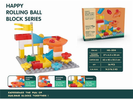 Joodi Rolling Ball Block Series with Slideway and Rotating Funnel - Al Kabayel Discount CentreJoodi Rolling Ball Block Series with Slideway and Rotating FunnelBuilding ToysJOODIAl Kabayel Discount Centre