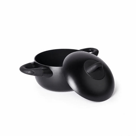Julia Black Tec Casserole 20cm with Lid - Black - Titanium Non-Stick - Al Kabayel Discount CentreJulia Black Tec Casserole 20cm with Lid - Black - Titanium Non-StickCasserolesJULIAAl Kabayel Discount Centre