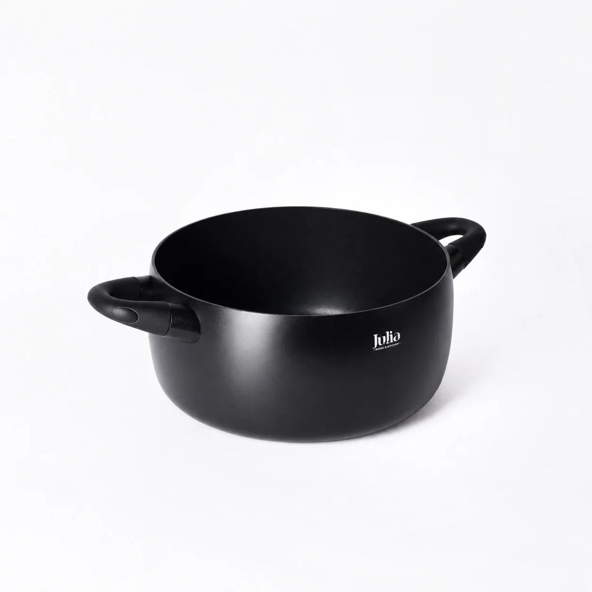 Julia Black Tec Casserole 28cm with Lid - Black - Titanium Non-Stick - Al Kabayel Discount CentreJulia Black Tec Casserole 28cm with Lid - Black - Titanium Non-StickCasserolesJULIAAl Kabayel Discount Centre