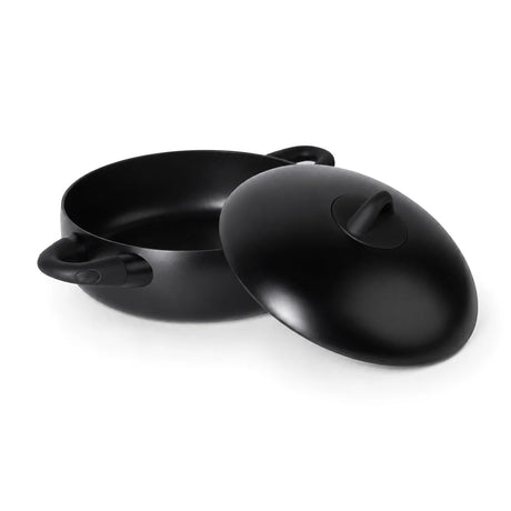 Julia Black Tec Shallow Casserole 28cm with Lid - Black - Titanium Non-Stick - Al Kabayel Discount CentreJulia Black Tec Shallow Casserole 28cm with Lid - Black - Titanium Non-StickCasserolesJULIAAl Kabayel Discount Centre