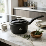 Julia Cast Tec Non-Stick Sauce Pan with Aluminium Lid – 18cm - Al Kabayel Discount CentreJulia Cast Tec Non-Stick Sauce Pan with Aluminium Lid – 18cmFrying Pans & SkilletsJULIAAl Kabayel Discount Centre