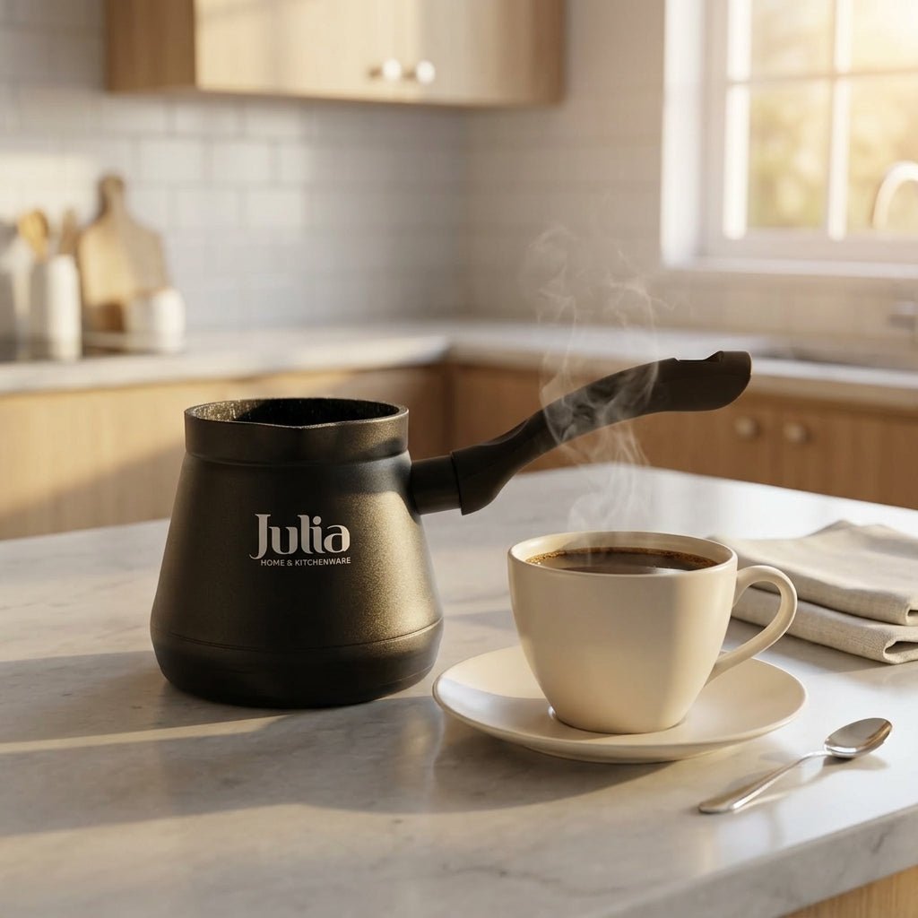 Julia Coffee Warmer Aluminium 400ml – Matte Black - Al Kabayel Discount CentreJulia Coffee Warmer Aluminium 400ml – Matte BlackTea/Coffee PotsJULIAAl Kabayel Discount Centre
