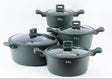 Julia Cookware Set 8-Piece – Green Finish - Non-Stick Durable Casserole Pots with Glass Lids for Everyday Cooking - Al Kabayel Discount CentreJulia Cookware Set 8-Piece – Green Finish - Non-Stick Durable Casserole Pots with Glass Lids for Everyday CookingCookware SetJULIAAl Kabayel Discount Centre